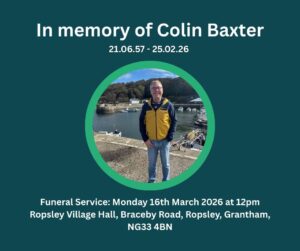 In memory of Colin Baxter